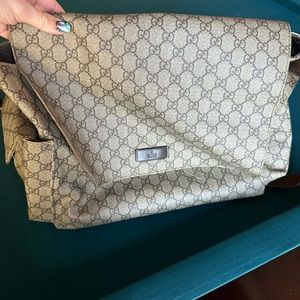 Gucci diaper bag
